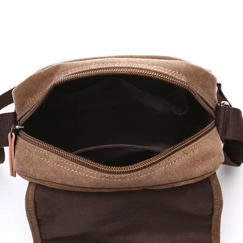 Hot! Brand High Quality Canvas Bag Casual Travel Bolsa Masculina Unisex Crossbody Bag Messenger Bags for Men Large Capacity