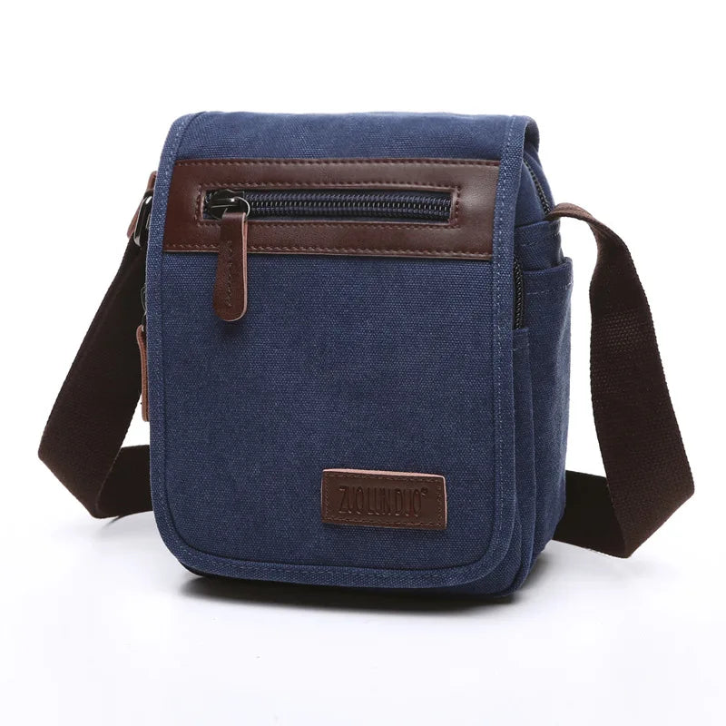 Hot! Brand High Quality Canvas Bag Casual Travel Bolsa Masculina Unisex Crossbody Bag Messenger Bags for Men Large Capacity