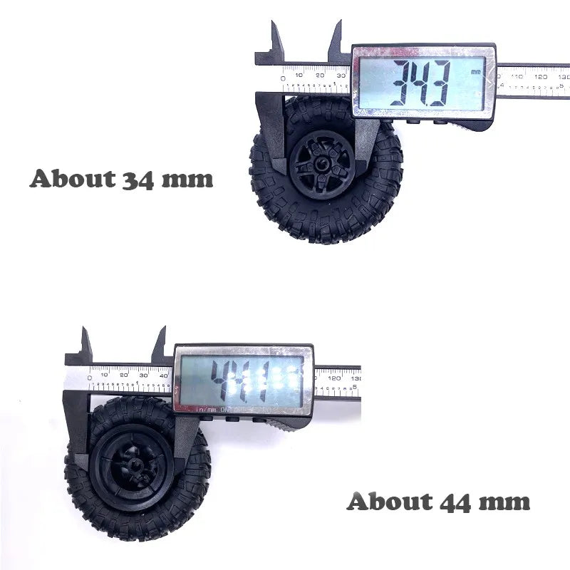 MN WPL 1:12 Car Tires Wheels Rims Set for MN D90 D91 Mn99S RC Car Spare Parts Crawler Car Assembled Tyre WPL MN Car Truck Parts