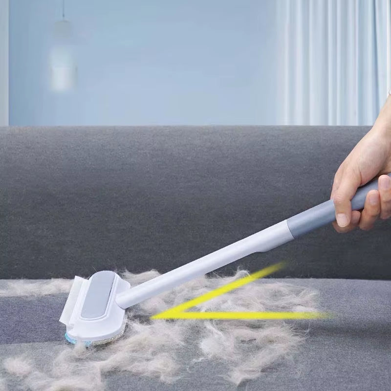 Pet Hair Remover Long Handle Reusable Clothing Pet Hair Brush Multifunction Sofa Carpet Clothes Dog Fur Remover Cleaning Tools
