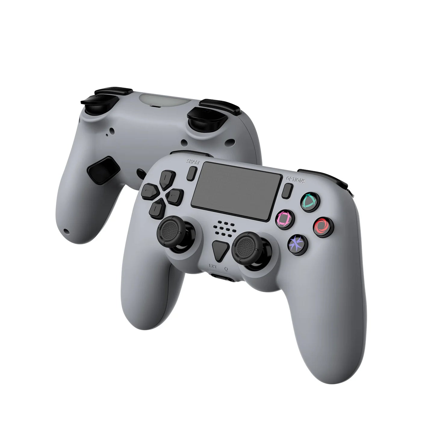 Cool Multi-Function Wireless Gamepad TP5-35137 for P5S Console with Asymmetric Dual Motor Vibration,Headphone Jack&Prgrammable