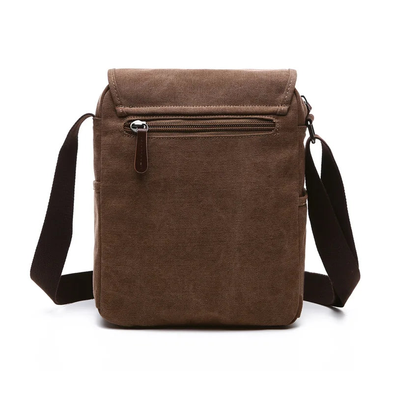 Hot! Brand High Quality Canvas Bag Casual Travel Bolsa Masculina Unisex Crossbody Bag Messenger Bags for Men Large Capacity
