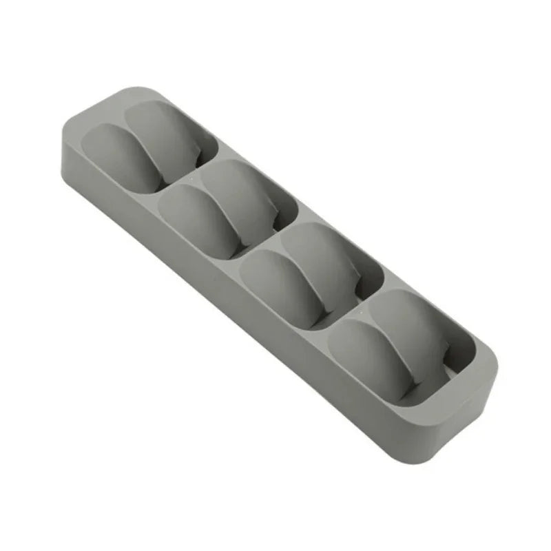 Kitchen Drawer Cutlery Storage Tray Knife Holder Spoon Forks Tableware Organizer Container for Spice Bottles Knives Block Rack