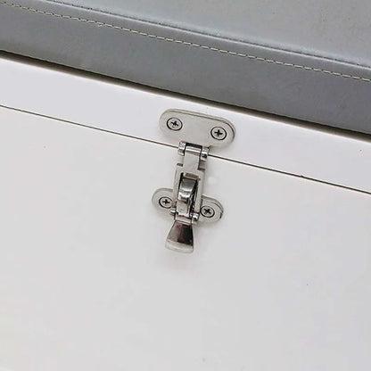 1Pc Marine Boat Stainless Deck Lock down Clamp Deck Hasp Locker Anti-Rattle Latch Fastener Marine Hardware Laundry Chute Gate