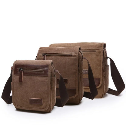 Hot! Brand High Quality Canvas Bag Casual Travel Bolsa Masculina Unisex Crossbody Bag Messenger Bags for Men Large Capacity