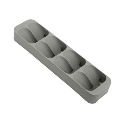 Kitchen Drawer Cutlery Storage Tray Knife Holder Spoon Forks Tableware Organizer Container for Spice Bottles Knives Block Rack